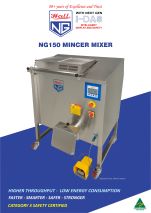 Hall NG150 Mincer Mixer