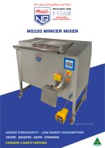 Hall NG220 Mincer Mixer